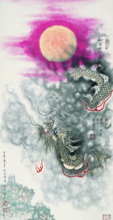 如日中天图片