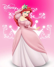 女士服装高清美人鱼公主爱丽儿最新迪士尼海报图片