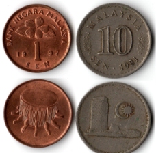 马来西亚硬币图片