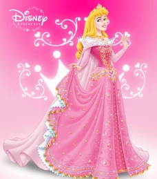 女士服装盛装睡美人公主爱洛最新迪士尼公主海报图片
