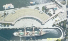 日本横滨港俯瞰图片