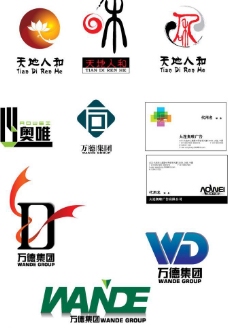 广告地产文化传媒公司logo设计图片