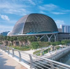 新加坡榴莲式建筑风格独特图片