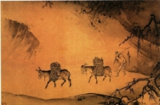 古代山水图图片