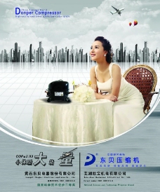 2010第9期《电器》杂志东贝压机广告图片
