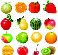 水果大全新鲜水果蔬菜大全图片
