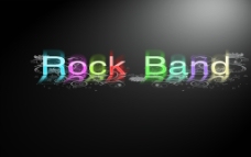 ROCK BAND 英文字母图片