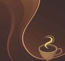 咖啡杯咖啡主题矢量素材图片