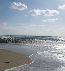 海滩景观图片