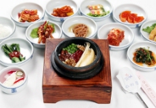 韩食石锅饭图片